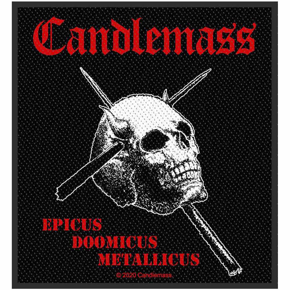 Candlemass - Epicus Doomicus Metallicus Patch - Black